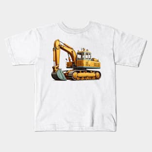 Excavator Kids T-Shirt